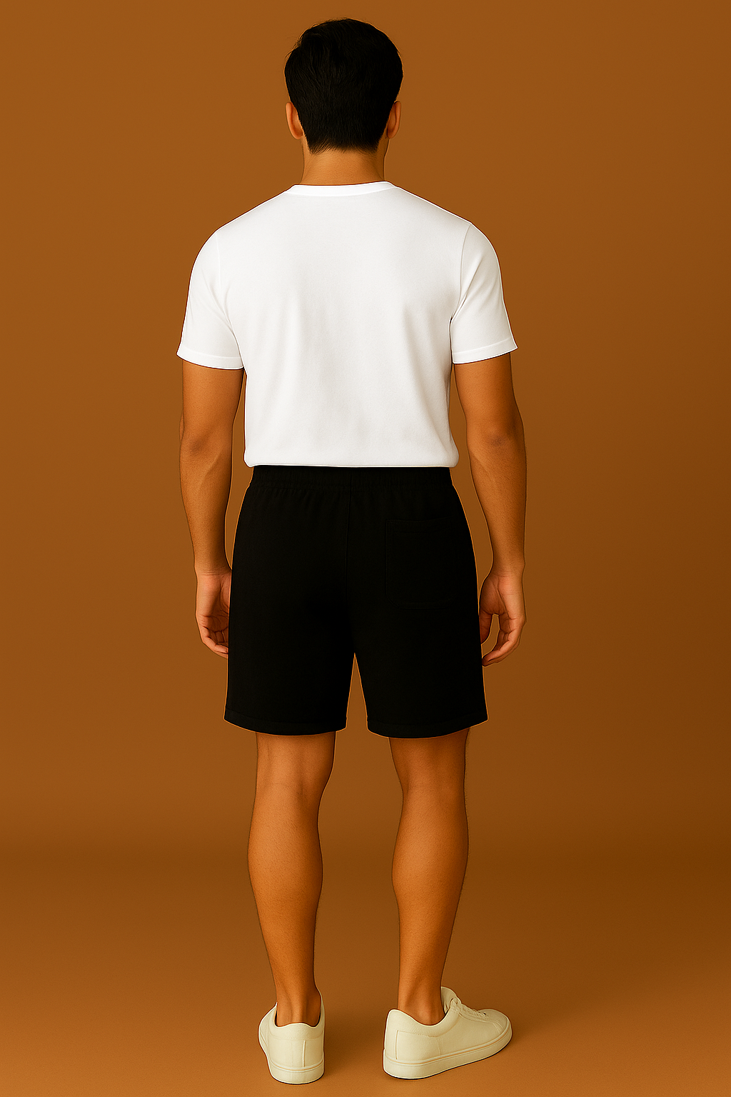 Premium 240 GSM Oversized Shorts – Supercombed Cotton, 2 Zippered Pockets, 1 Back Pocket