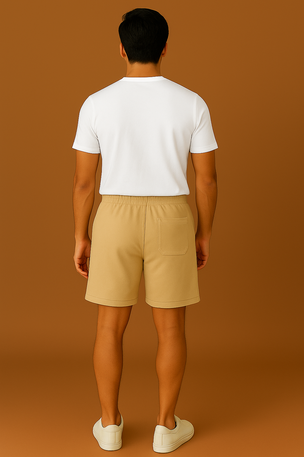 Premium 240 GSM Oversized Shorts – Supercombed Cotton, 2 Zippered Pockets, 1 Back Pocket