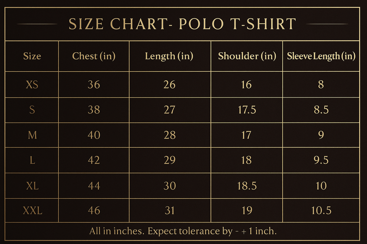 Smart Fit Polo T-Shirt Combo – Pack of 4