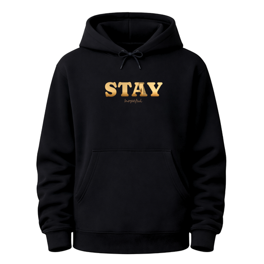 Ultra-Heavy 430 GSM Oversized Graphic Hoodie | Cotton-Rich Winter Essential | Black