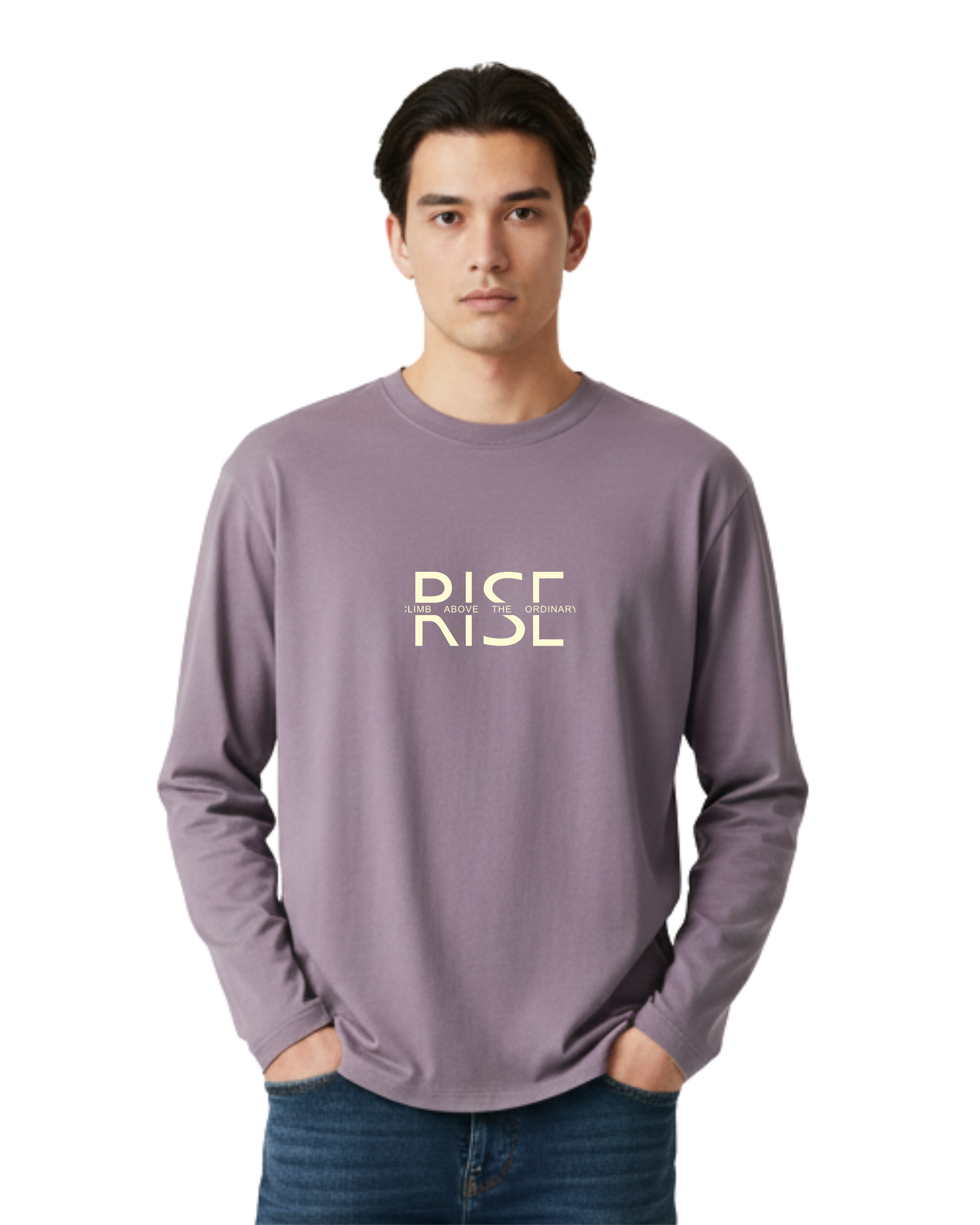 Heavyweight 280 GSM Boxy Fit Full Sleeve T-Shirt | 100% Cotton | French Terry | Oversized Fit