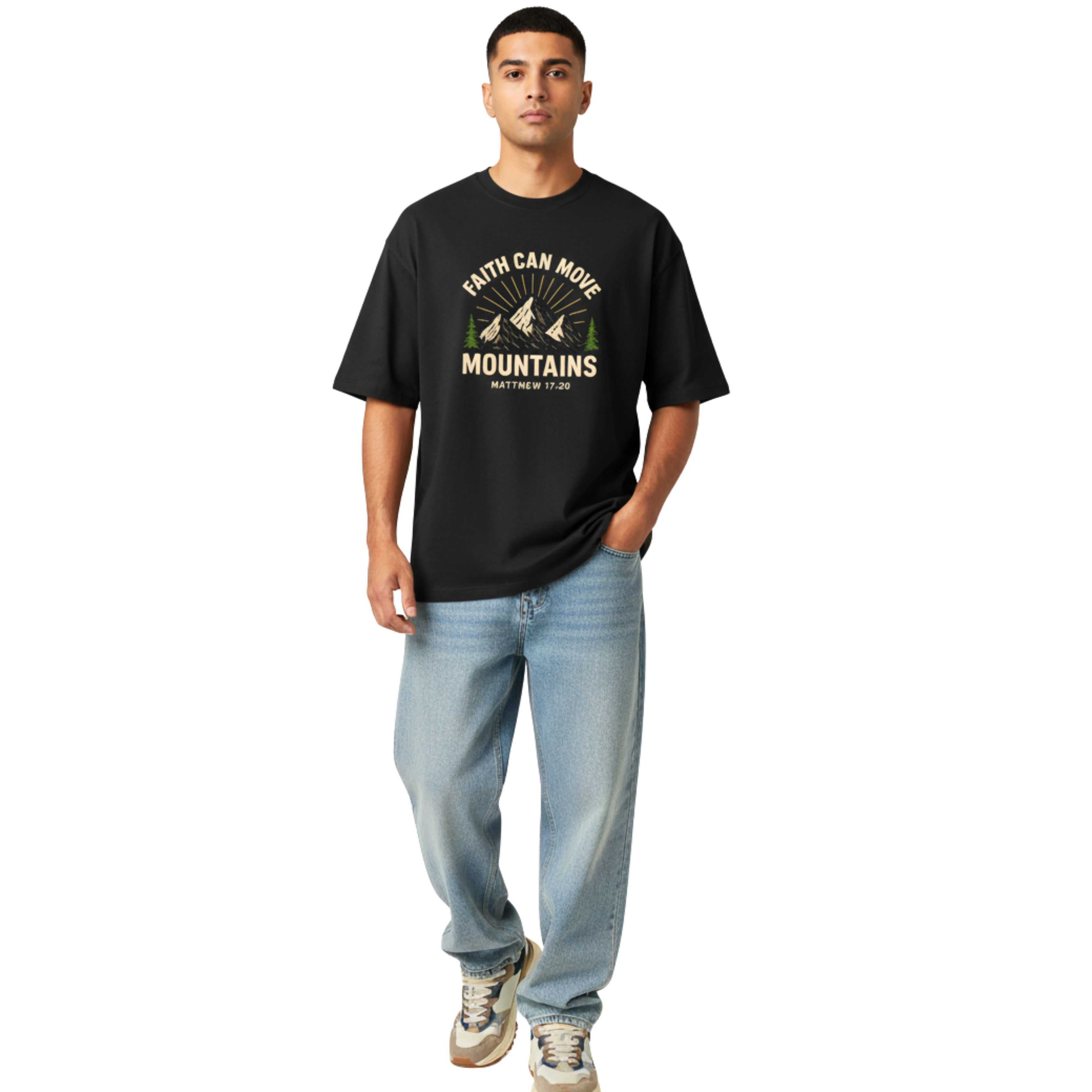 210 GSM Oversized Graphic T-Shirt | 100% Cotton