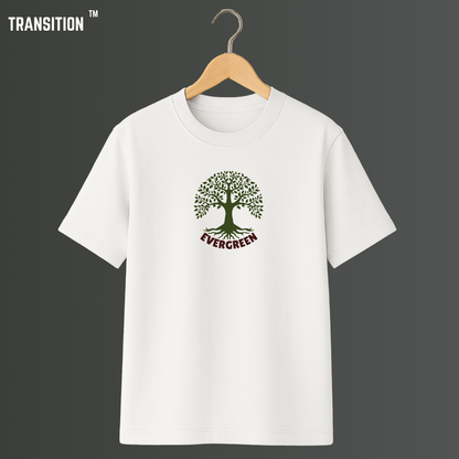 Premium 210 GSM Oversized T-Shirt – Pure Cotton | Evergreen