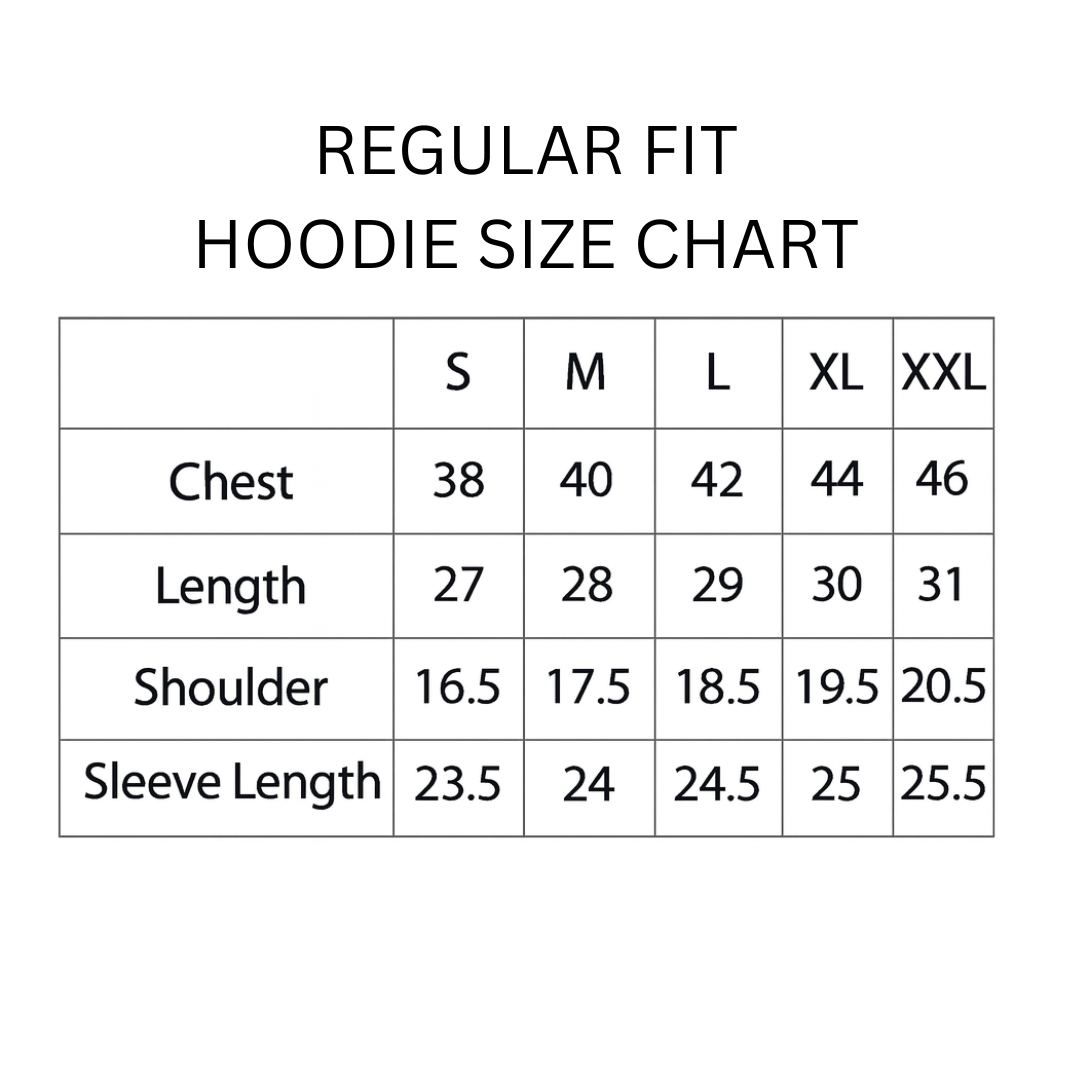 320 GSM Classic Fit Graphic Hoodie – White | Cotton Rich