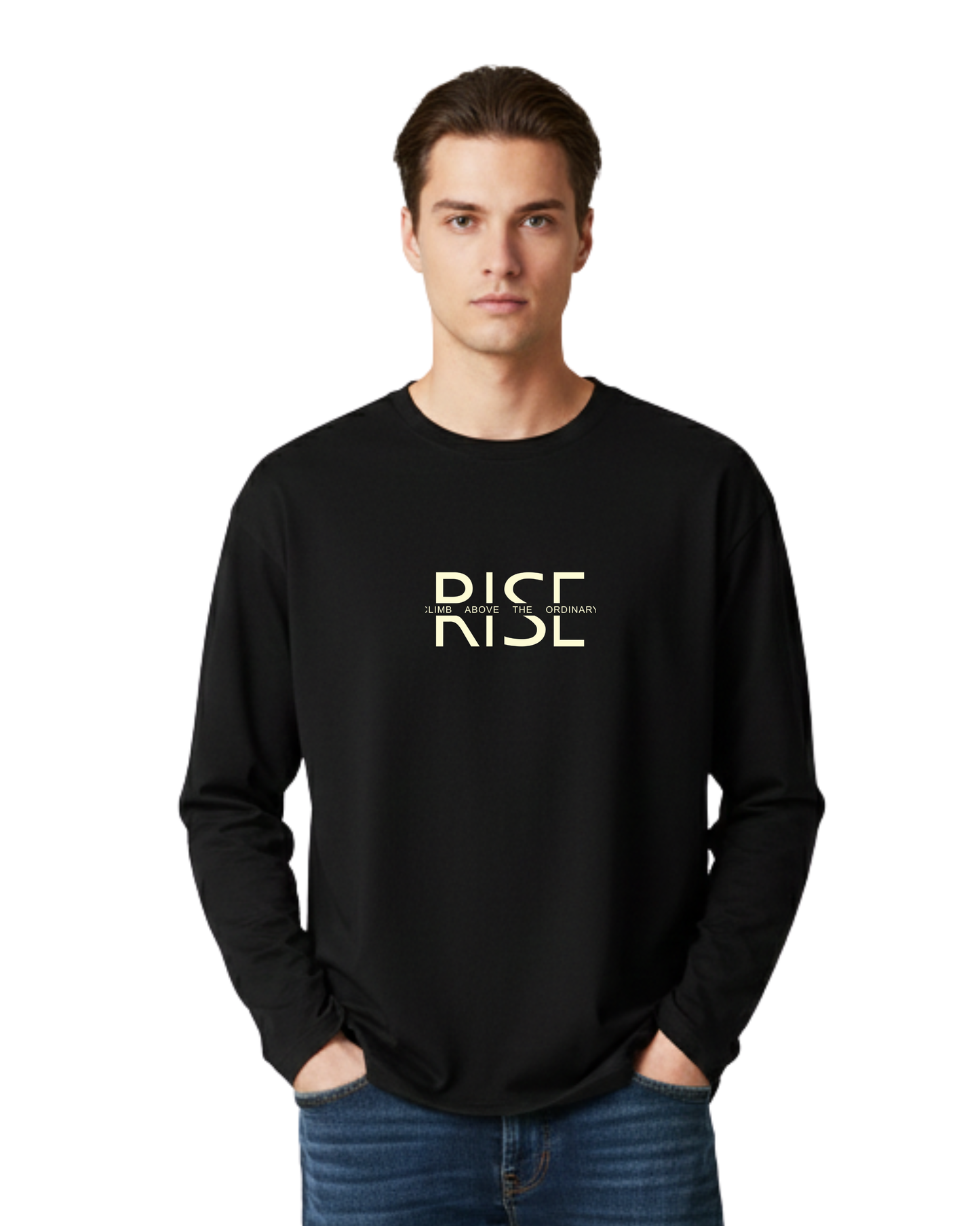 Heavyweight 280 GSM Boxy Fit Full Sleeve T-Shirt | 100% Cotton | French Terry | Oversized Fit