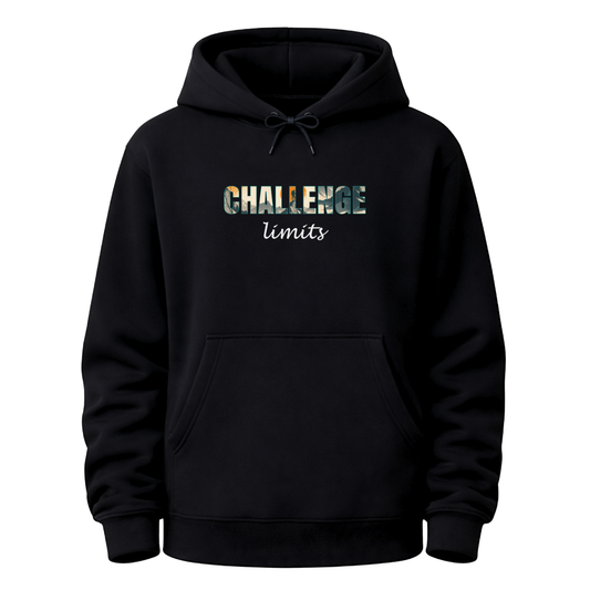 Ultra-Heavy 430 GSM Oversized Graphic Hoodie | Cotton-Rich Winter Essential | Black