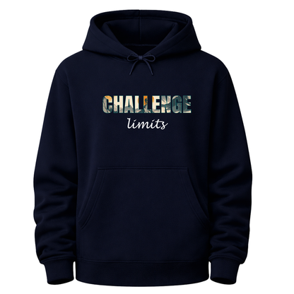 Ultra-Heavy 430 GSM Oversized Graphic Hoodie | Cotton-Rich Winter Essential | Navy Blue