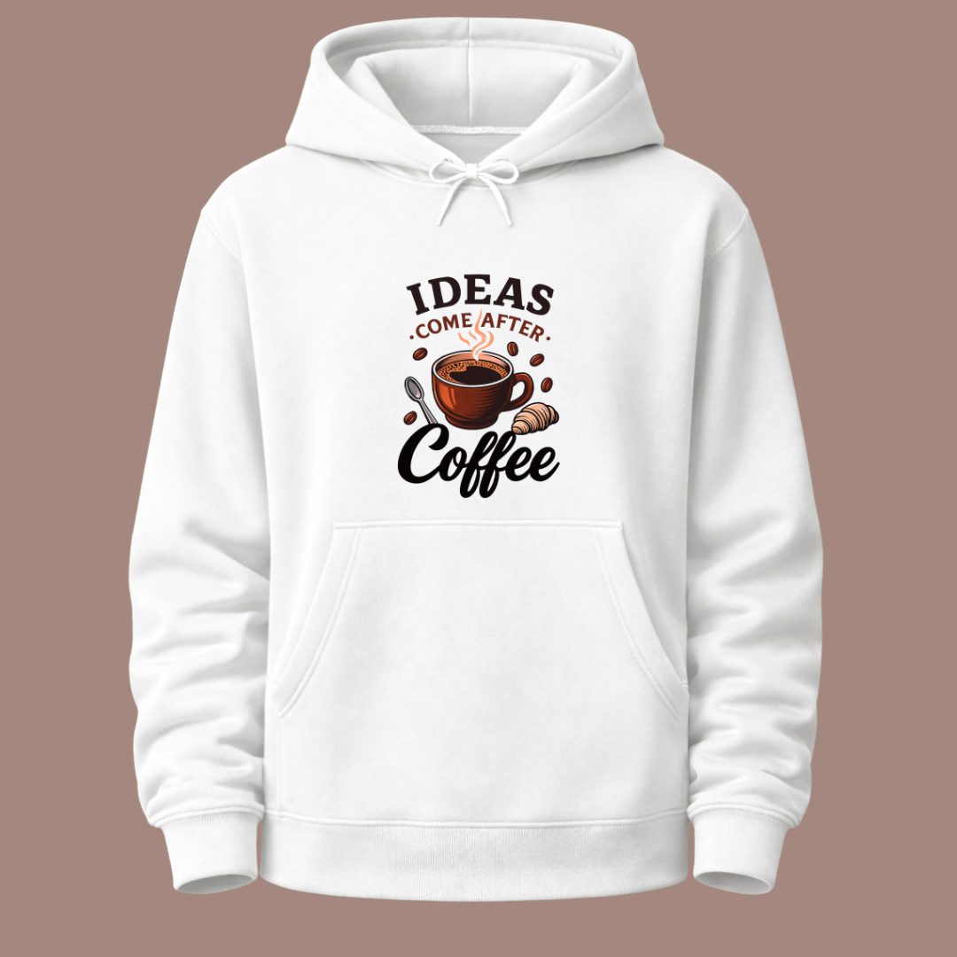 Ultra-Heavy 430 GSM Oversized Graphic Hoodie | Cotton-Rich Winter Essential | White