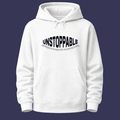 Ultra-Heavy 430 GSM Oversized Graphic Hoodie | Cotton-Rich Winter Essential | White