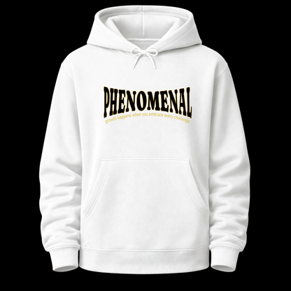 Ultra-Heavy 430 GSM Oversized Graphic Hoodie | Cotton-Rich Winter Essential | White