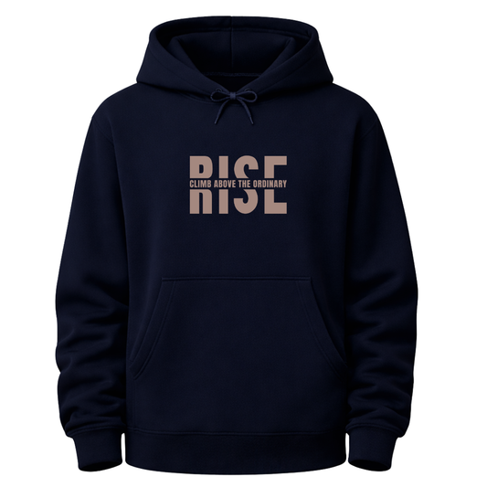 Ultra-Heavy 430 GSM Oversized Graphic Hoodie | Cotton-Rich Winter Essential | Navy Blue