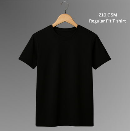Premium 210 GSM Regular T-Shirt - Pure Cotton | White