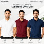 Pure Cotton Polo Combo | 220 GSM