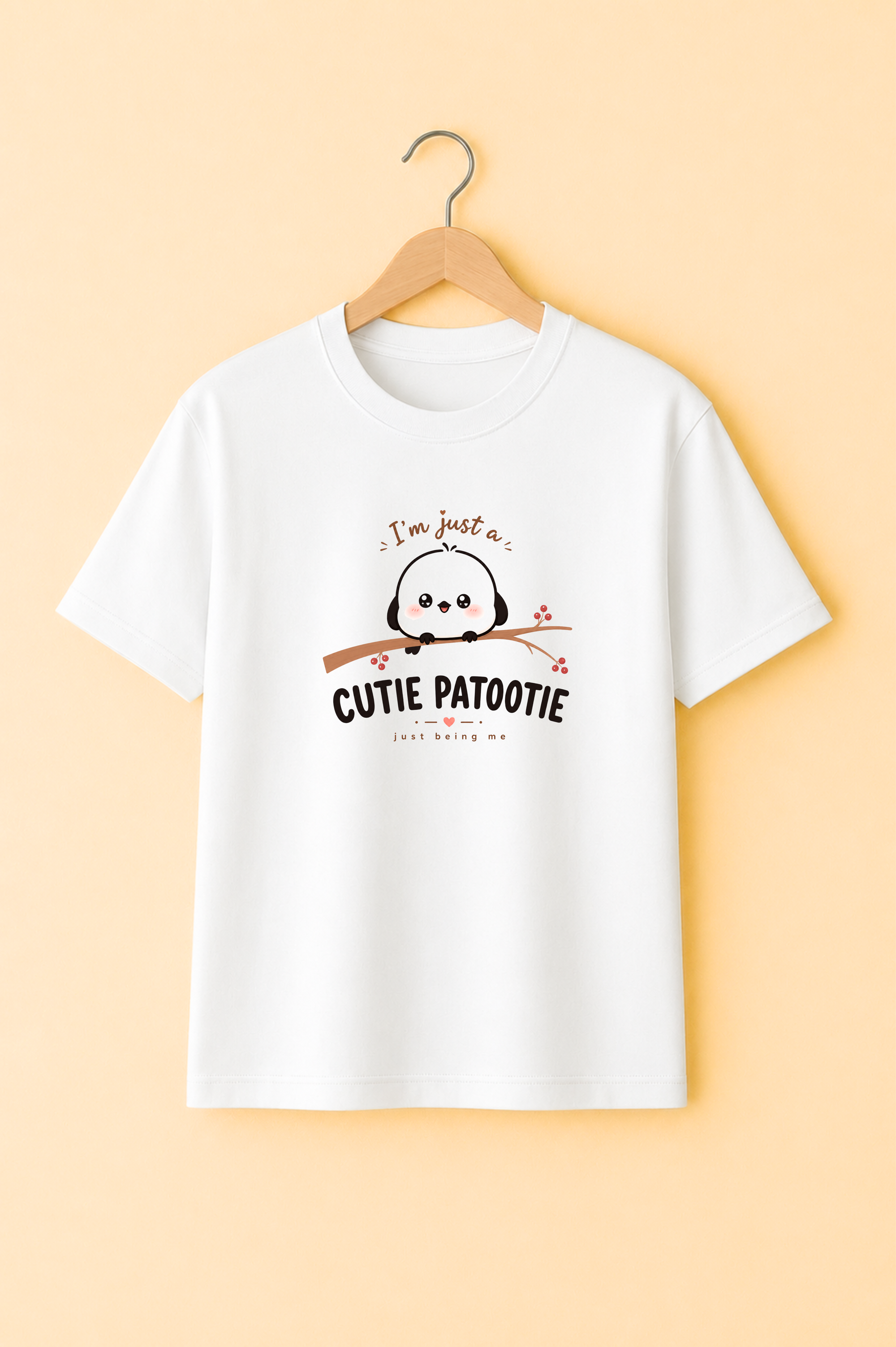 Premium 210 GSM Oversized T-Shirt – Pure Cotton | Cutie Patootie