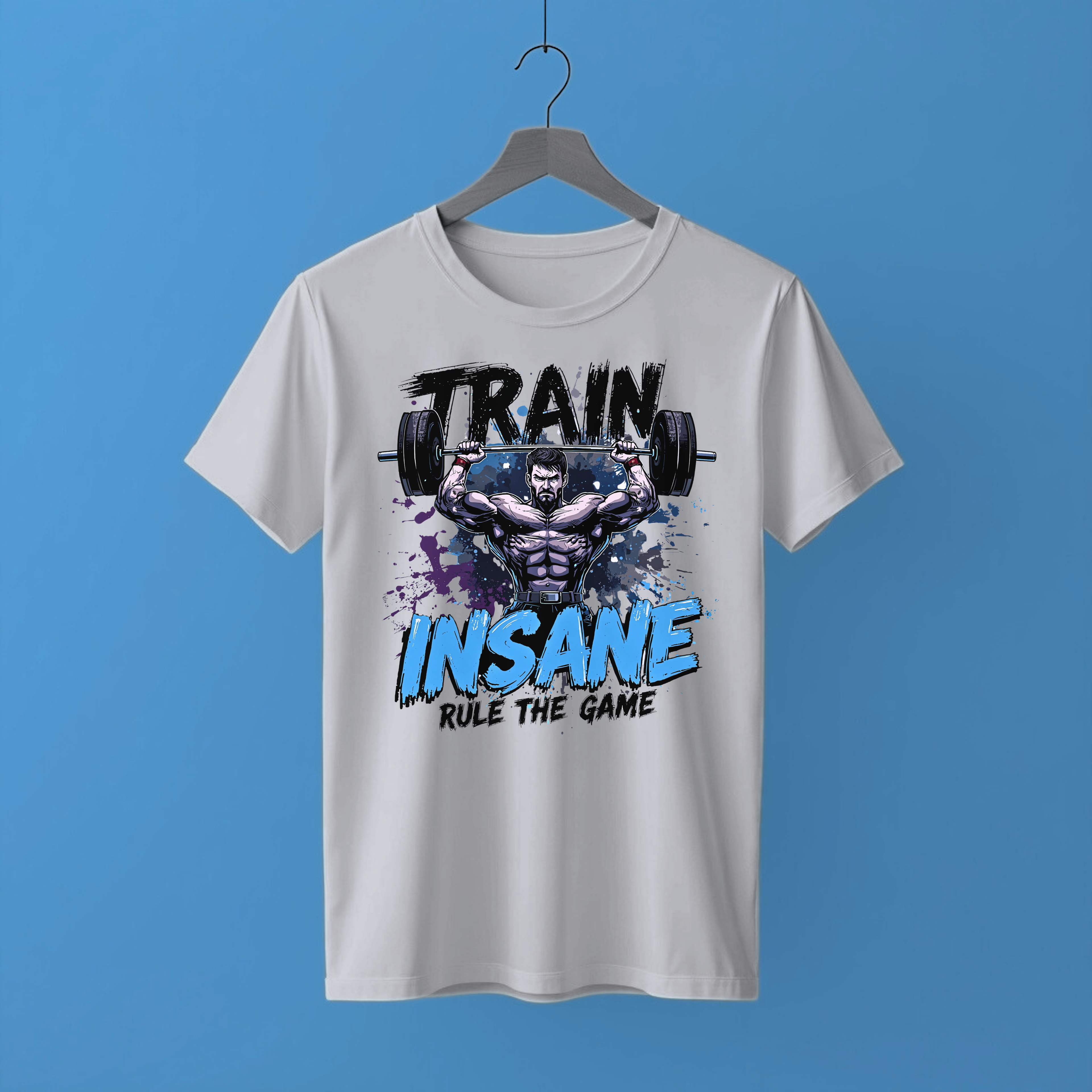 Transition Gym Edition Crew Neck T-Shirt | 100% Cotton | Ultra Soft