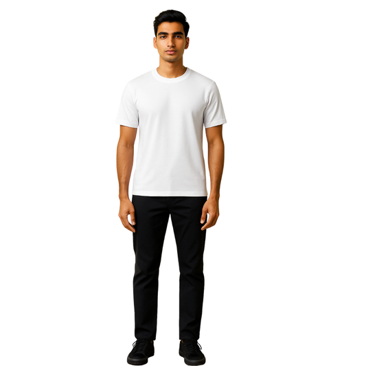 Transition Soft Stretch Cotton-Lycra Active Tee