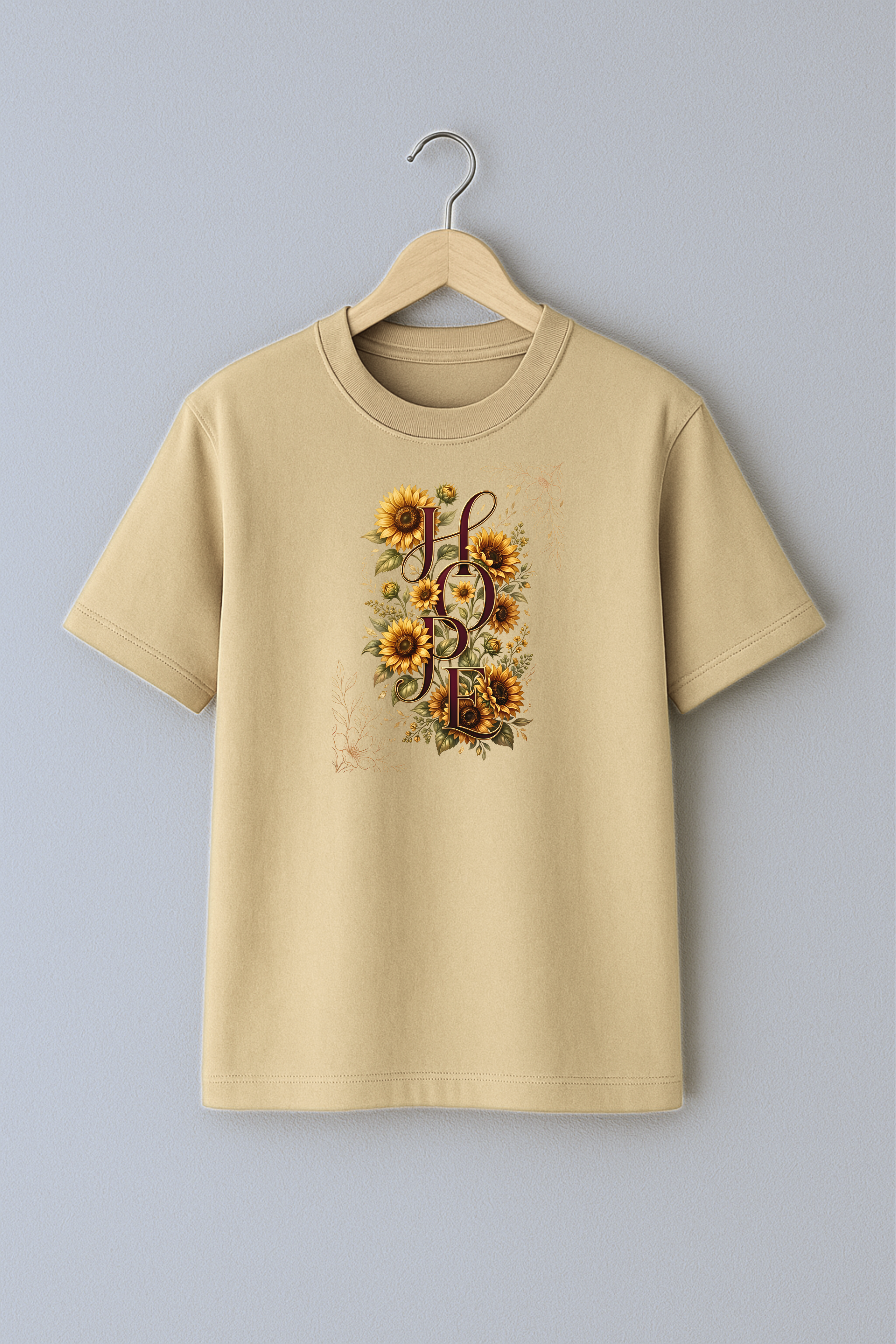 Premium 210 GSM Oversized T-Shirt – Pure Cotton | The Bloom Tee