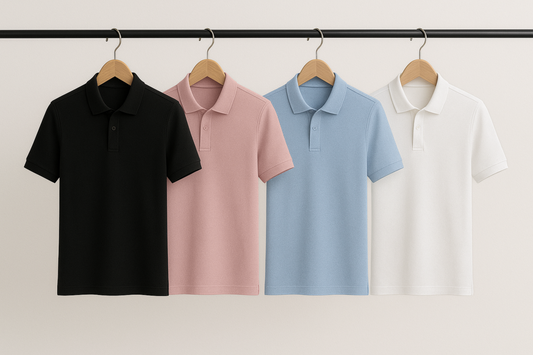 Smart Fit Polo T-Shirt Combo – Pack of 4