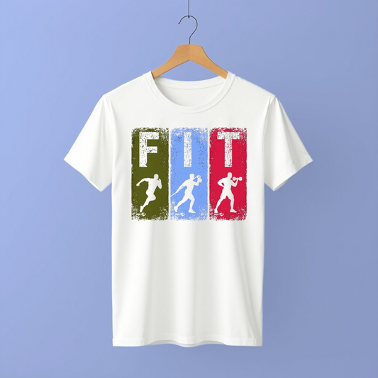 Transition Gym Edition Crew Neck T-Shirt | 100% Cotton | Ultra Soft