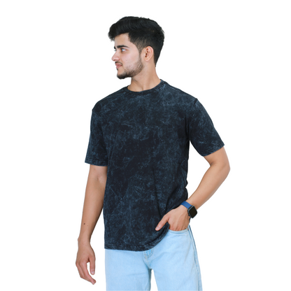 Oversized Acidwash T-Shirt – 240 GSM French Terry Cotton | Unisex Fit | Premium Streetwear