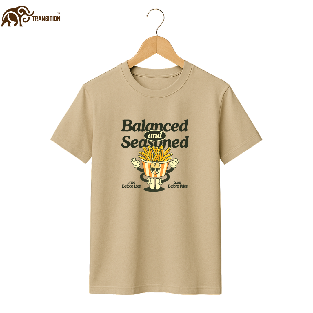 Premium Pure Cotton Graphic T-Shirt